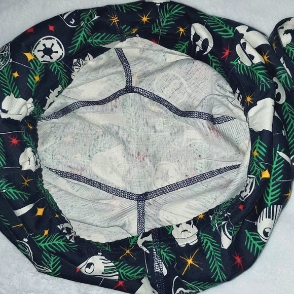 STAR WARS Holiday Long John Pajama Set Kids Size S-M (READ) - Picture 11 of 12